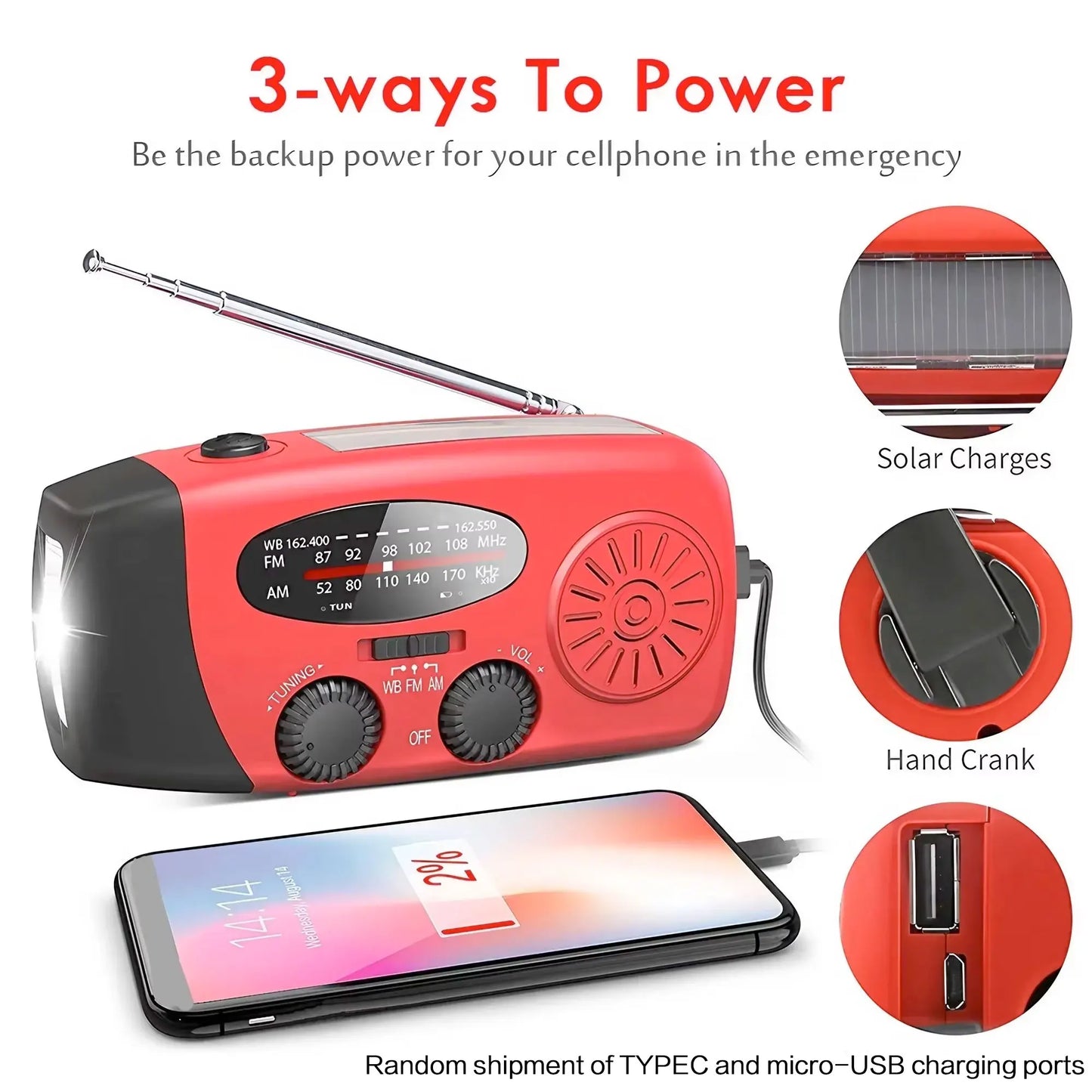 Nood Radio & Powerbank TM